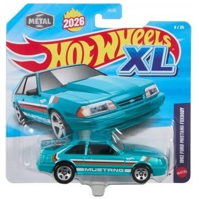 Hot Wheels XL 1992 Ford Mustang Foxbody