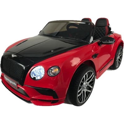 ROLLZONE Bentley Supersports 12V - Детска акумулаторна кола, Червена, EVA гуми (JE1155-red)