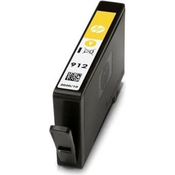 HP 912 originální inkoustová kazeta žlutá 3YL79AE