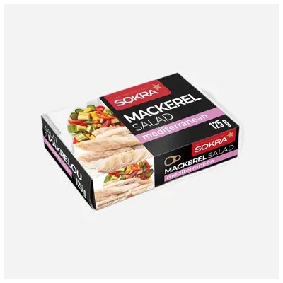 Sokra Salát s makrelou Mediterranean 125g
