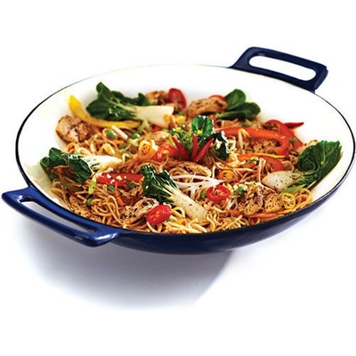 BROIL KING Wok 69710 guľatý Liatinová panvica 35,6cm