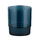 Mercanlar M-141097-Стъклена чаша за вода СИНЯ 280cc COBALT (0154344)