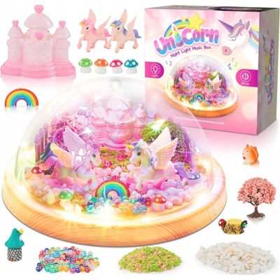 Nočná lampa PaRa Toys kreatívna LED súprava s hudbou