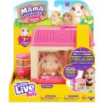 Moose Little Live Pets Къщичка със зайче и бебета изненади Mama Surprise Minis