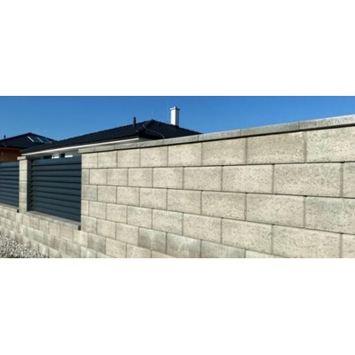 AZ BETON Tvárnice s fazetou 500x200x250 šedá