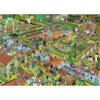 Jumbo - Puzzle Jan Van Haasteren - The Vegetable Garden - 1 000 piese