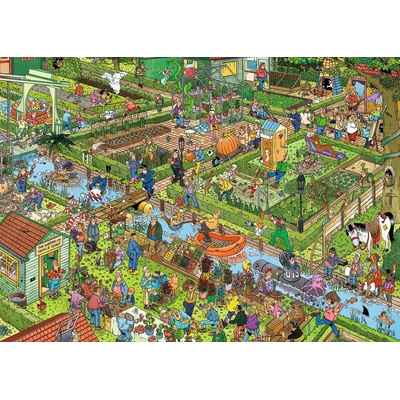 Jumbo - Puzzle Jan Van Haasteren - The Vegetable Garden - 1 000 piese