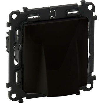 Legrand Единичен изход за кабел без клеми Legrand Valena Life, черен (756344L)