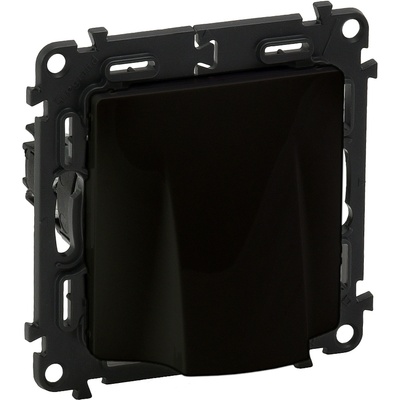 Legrand Единичен изход за кабел без клеми Legrand Valena Life, черен (756344L)