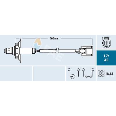 Lambda sonda FAE 75624