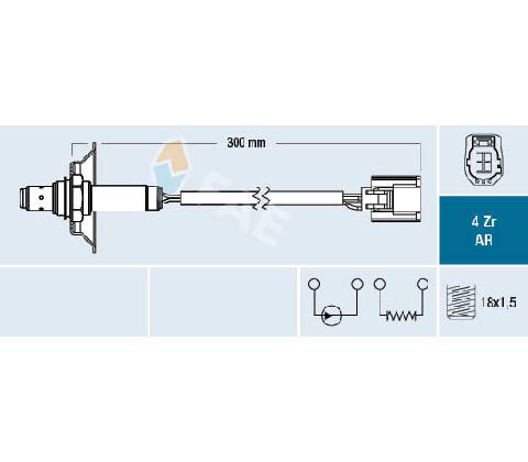 Lambda sonda FAE 75624