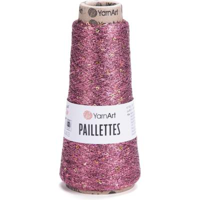 YarnArt Paillettes 8004 - starorůžová