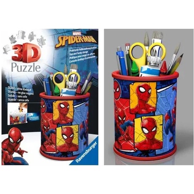 Ravensburger 3D puzzle Stojan na ceruzky Spiderman - 40-99 ks
