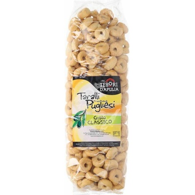 Tesori d’Apulia tradičné apúlske chrumkavé taralli 800 g