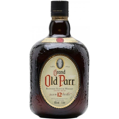 Grand Old Parr 12y 40% 1 l (holá láhev)
