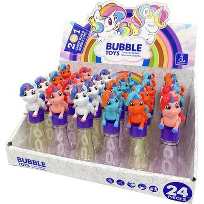 Wiky Bublifuk jednorožec 35 ml 13 5 cm