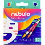 Nebulo Мазен молив nebulo с кръгъл връх 12 цвята nzsk-12 (nzsk-12)