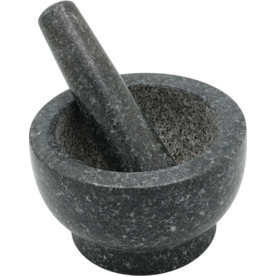 ZELLER Hmoždíř s tloučkem žula, antracitový, průměr 13,5cm