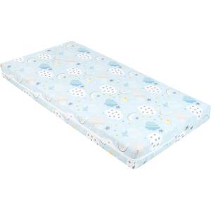 Kikkaboo Бебешки матрак Kikkaboo - Siesta, 60 х 120 х 10 cm, Clouds Blue (41107030061)