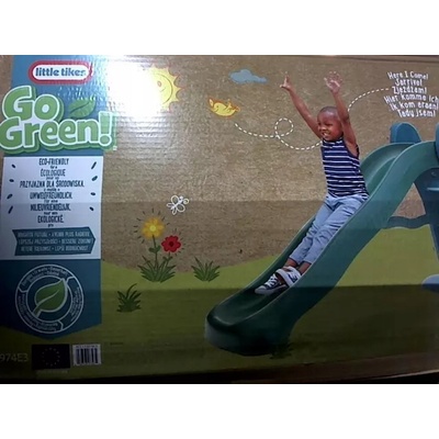 Little Tikes Go Green velká skluzavka 150 cm – Zboží Dáma