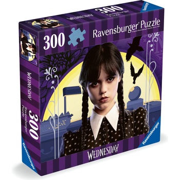 Ravensburger Пъзел Ravensburger от 300 части - Wednesday, Зона без прегръдки (17575)