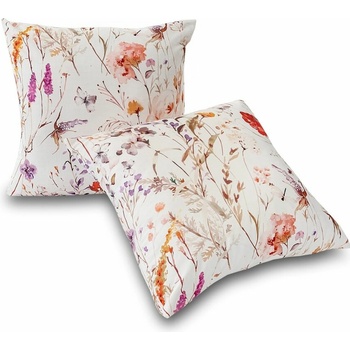 Kvalitex S bavlna satén Lúčny tanec 50 x 70 cm 2ks