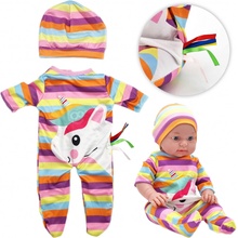 Woopie Oblečení pro panenky jednorožec 43-46 cm