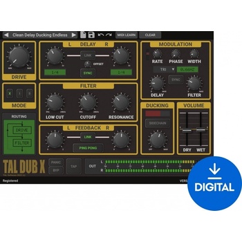 TAL SOFTWARE Dub-X Delay