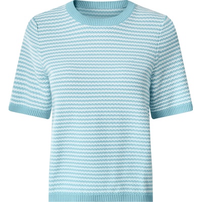 esmara Dámský ažurový svetr modrá – Zboží Dáma