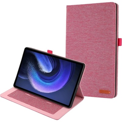 Vsetkonamobil 60058 FABRIC Zaklápací obal pre Xiaomi Pad 6 / Pad 6 Pro ružový