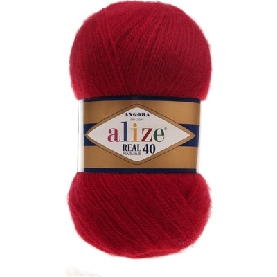 Alize Angora real 40 - 105 temnější červená