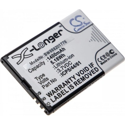 VHBW Батерия за Beafon SL810 / SL820, 1400 mAh (888201778)