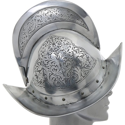 Espadas y Sables de Toledo SL Španielsky Morion leptaní 16. 17 storočia