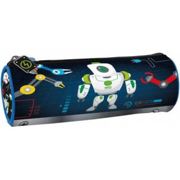 Image 1 of DERFORM Овален ученически несесер Derform - Robot, с 1 цип (PTRO11)