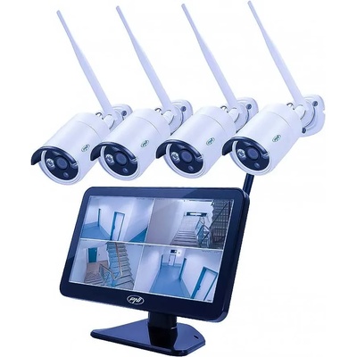 PNI House WiFi650 2MP 30m Wi-Fi Комплект с 12 Инча LCD Екран (PNI-HSWIFI650)