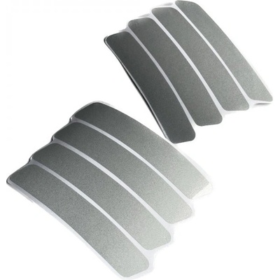 samolepky Shaman racing reflexní ShamanRacing na ráfek set 8 ks stříbrné 93780