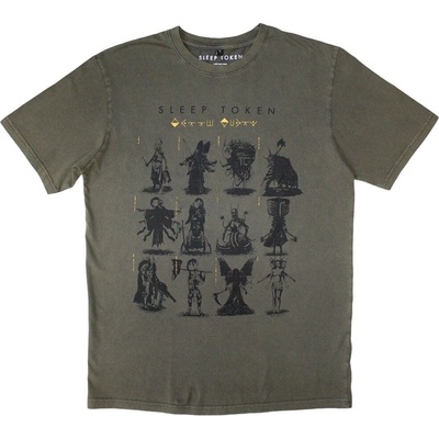 Sleep Token Grid Green XL Риза (SLTKSTNW27MGR04)