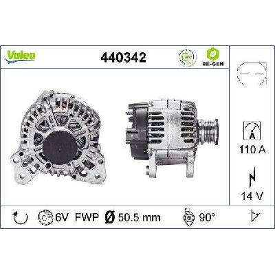 Generátor VALEO 440342