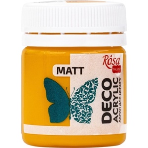Rosa Talent АКРИЛНА боя Yellow Deep (19) Mat 20 ml 1 бр (20019)