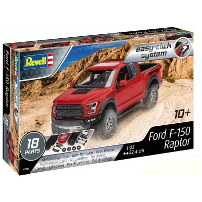 Revell EasyClick auto 07048 2017 Ford F 150 Raptor 1:25