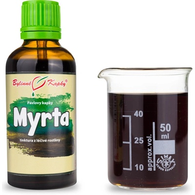 Bylinné kapky Myrta tinktura 50 ml