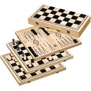 Šachy & dáma & backgammon cestovní