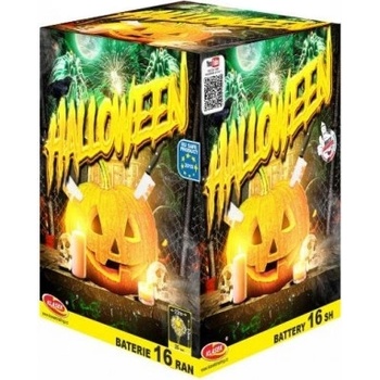 Kompaktní ohňostroj Helloween 16 ran 25 mm