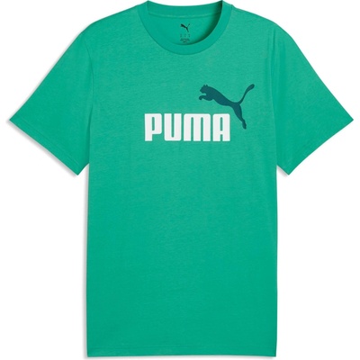 Puma Essentials color small NO 1 Logo zelené biele