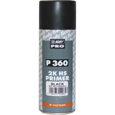 HG Body 360 sprej 2K primer čierny 400ml