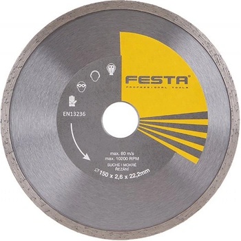 Festa Levior Kotouč diamantový 150 x 2,6 x 22,2 mm 21215