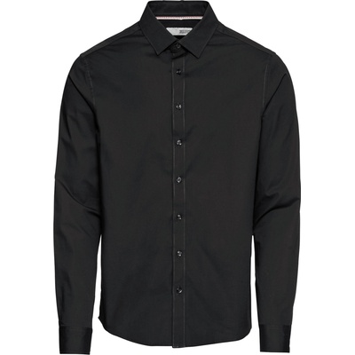Solid Риза 'Tyler LS' черно, размер M