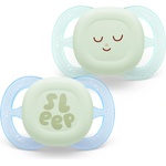 Philips Залъгалки Philips Avent Ultra Start Night 0-2м дизайн Sleep, момче (Ultra Start Night)