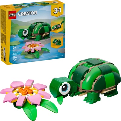 LEGO® Creator 31377 Korytnačka s leknom