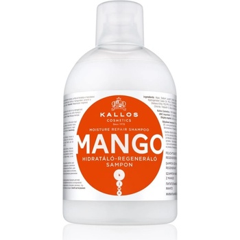 Kallos KJMN Professional Mango hydratačný šampón pre suché, poškodené, chemicky ošetrené vlasy 1000 ml
